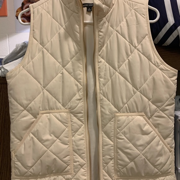 J. Crew Cream Vest - Picture 3 of 5